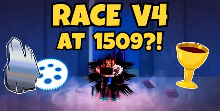 Blox Fruits race showcase